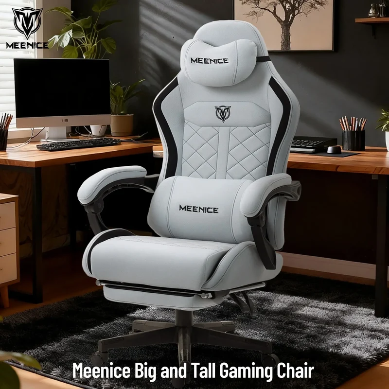 MEENICE Gaming Chair LS-88D8A Gray AMZ