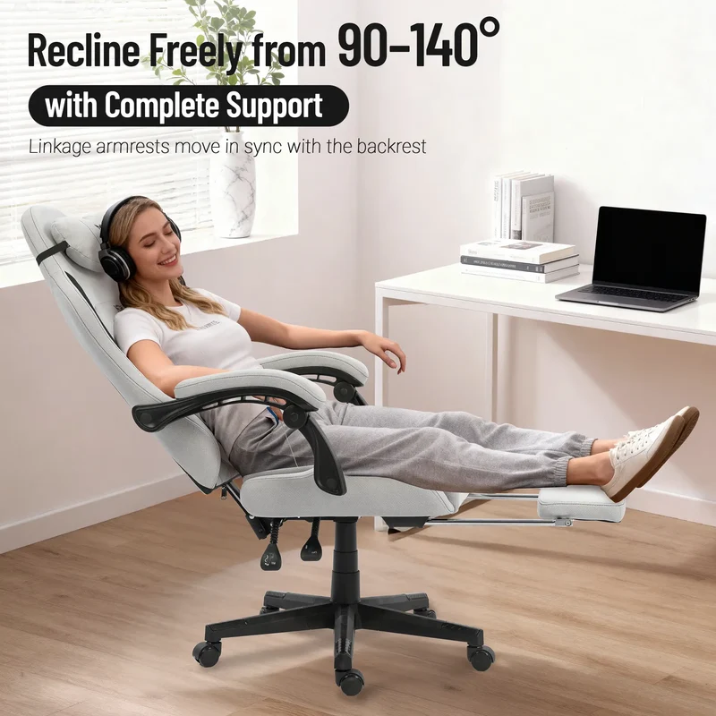 MEENICE Gaming Chair LS-88D8A Gray AMZ