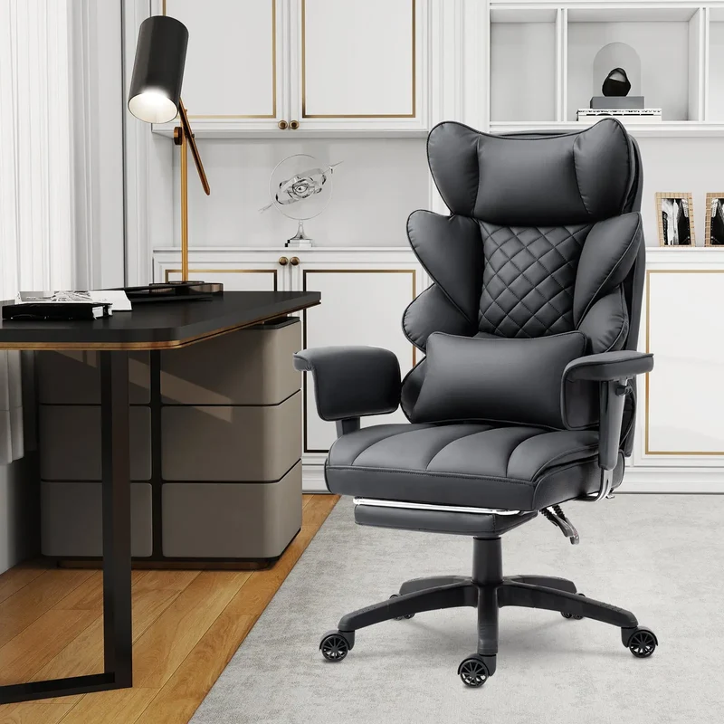 Dowinx Leather Sofa Chair LS-66BG101 Black (90-135° Tilt Locking Function)