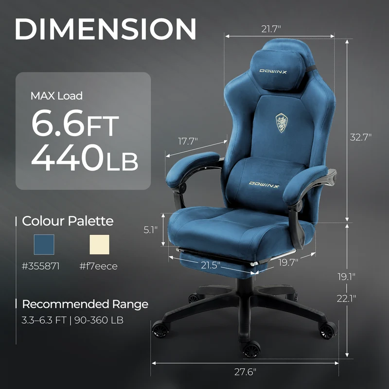 Dowinx Luxury Series Suede LS-66D68E Blue