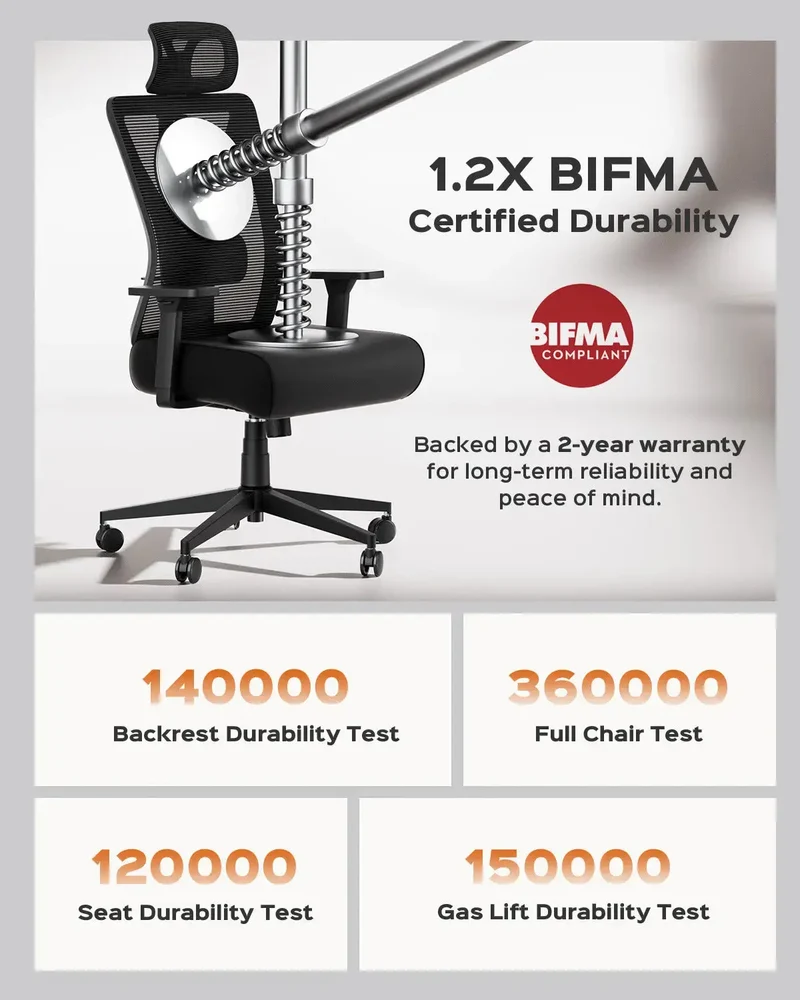 Dowinx Ergonomic Office Chair QL-66W4A Black