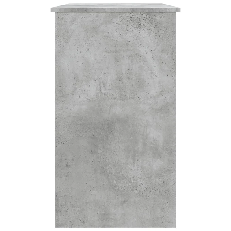 vidaXL - Schreibtisch Betongrau 90x45x76 cm Holzwerkstoff