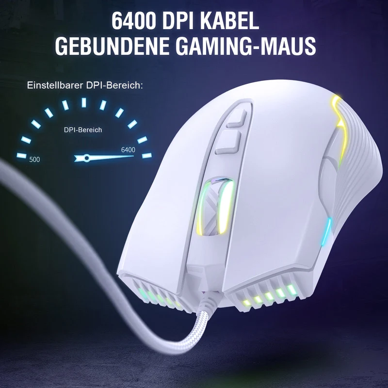 RGB KABELGEBUNDENE GAMING-MAUS // CW905