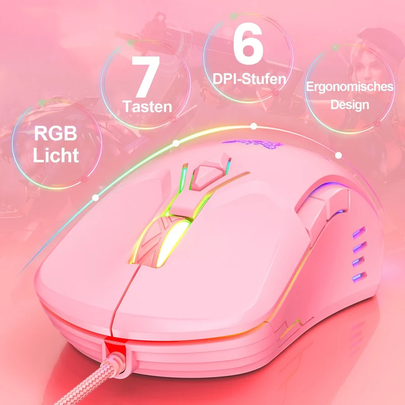 RGB KABELGEBUNDENE GAMING-MAUS // CW902