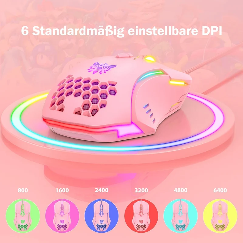 RGB KABELGEBUNDENE GAMING-MAUS // CW902