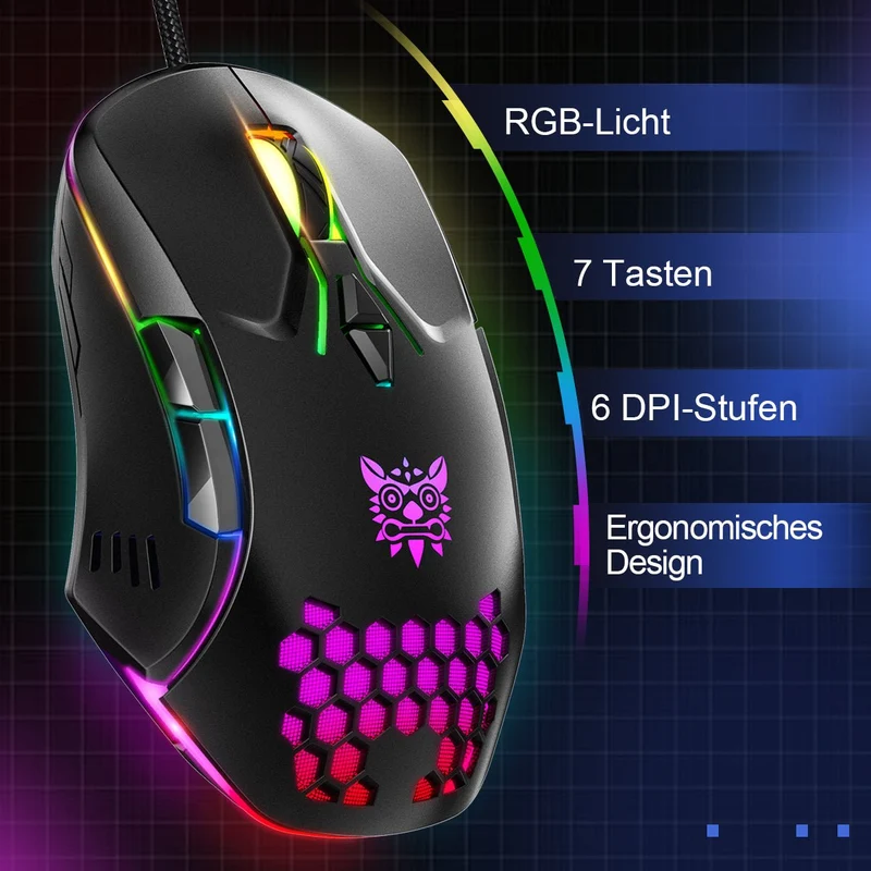 RGB KABELGEBUNDENE GAMING-MAUS // CW902