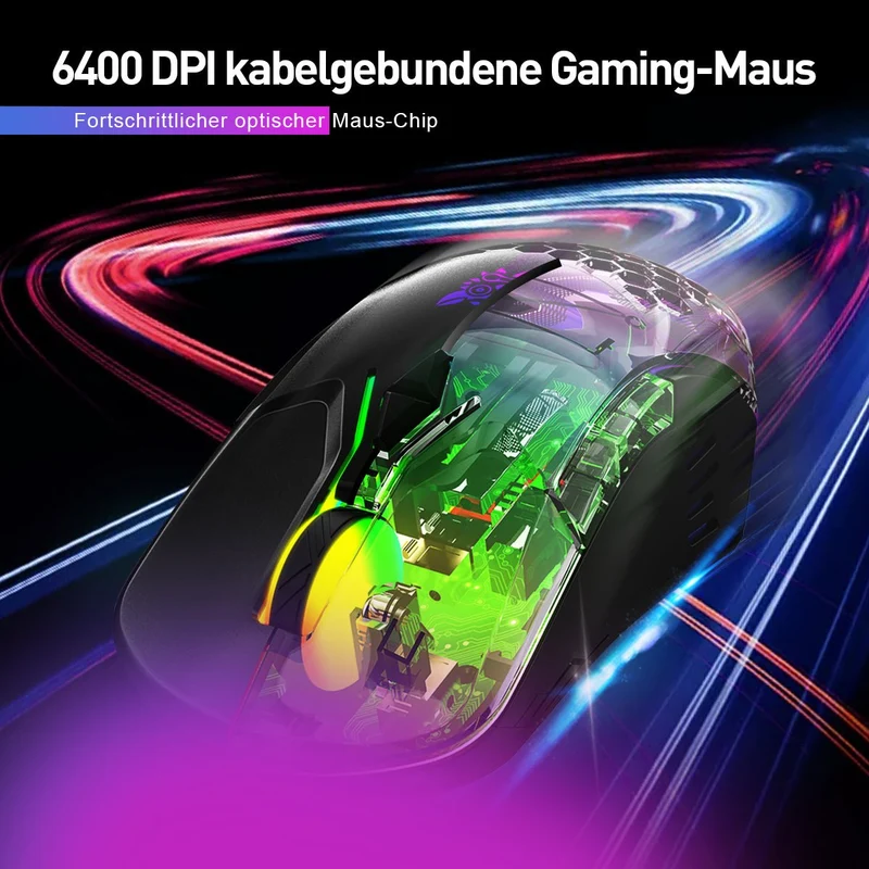 RGB KABELGEBUNDENE GAMING-MAUS // CW902
