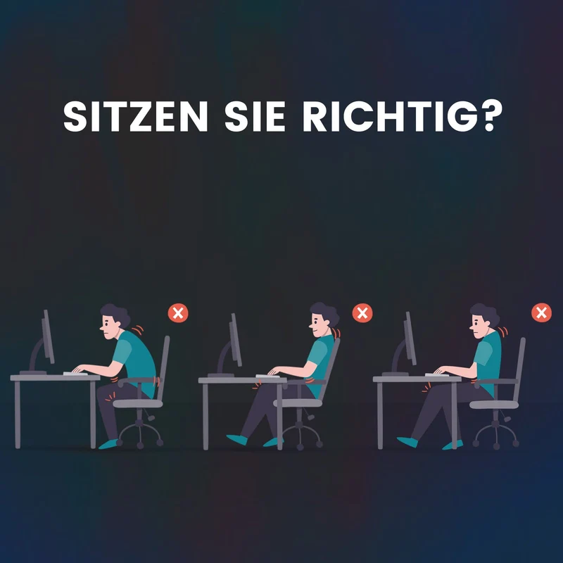 Verstellbare, ergonomische Fußstütze unter dem Tisch