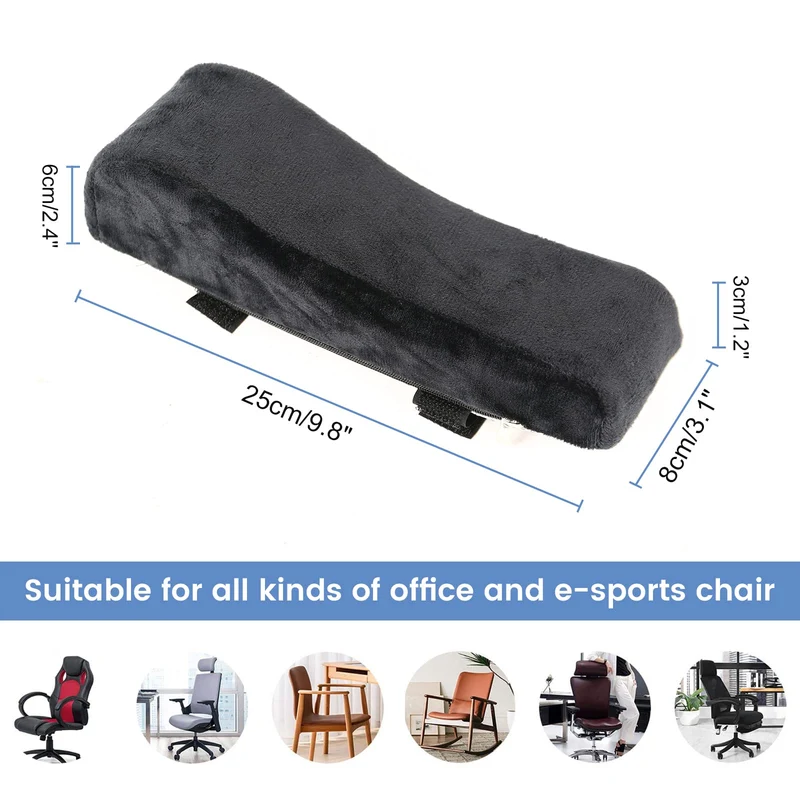 Stuhl Ergonomische Armlehne Kissen Ellbogen Kissen Pads 2-teiliger Satz
