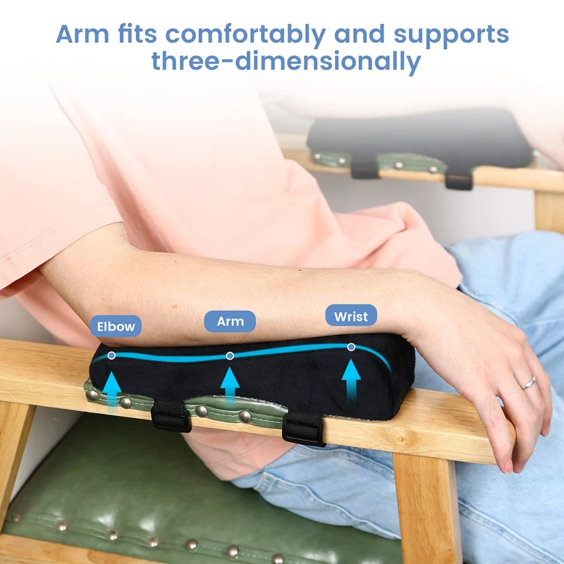 Stuhl Ergonomische Armlehne Kissen Ellbogen Kissen Pads 2-teiliger Satz