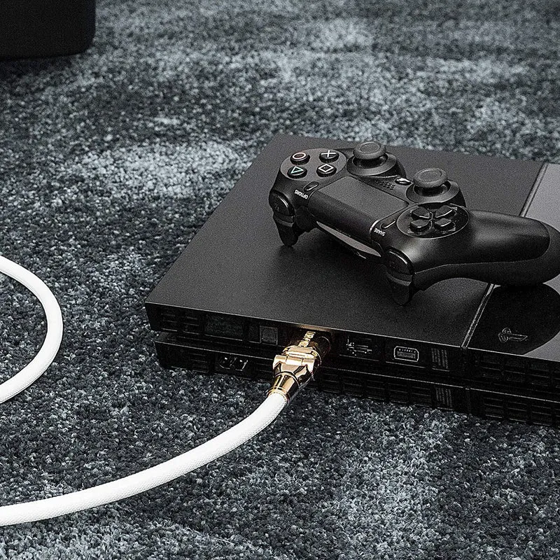 Duronic HDC01 HDMI-Kabel 5m | 24k Goldkontakte | High-Speed HDMI V1.4 für HD 1080p Auflösung | Für PS5 und BluRay
