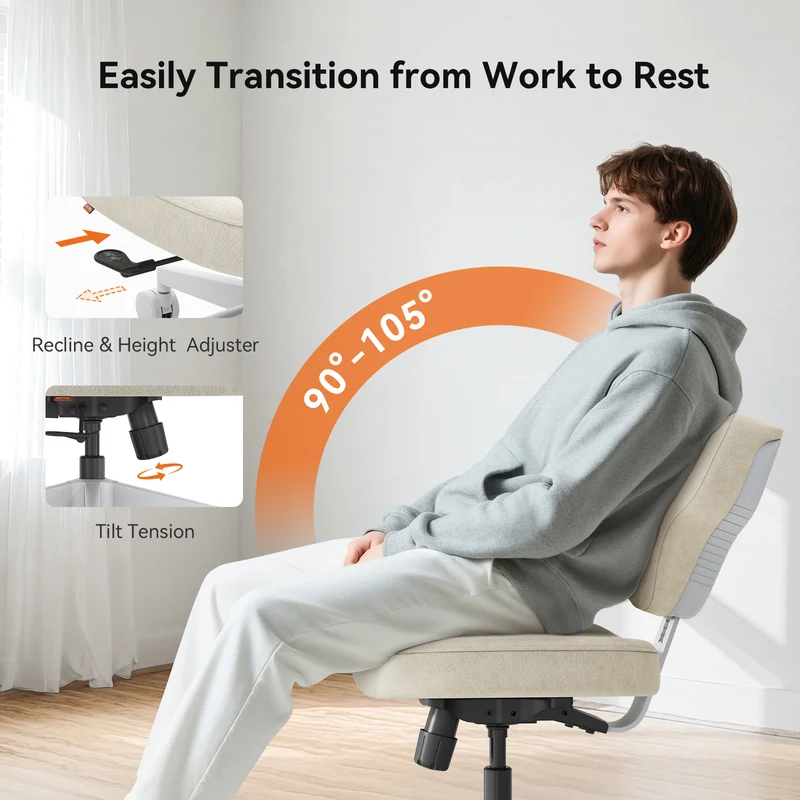 Freedom-X Pro Cross Legged Chair | Wider Cushion | Without Armrest