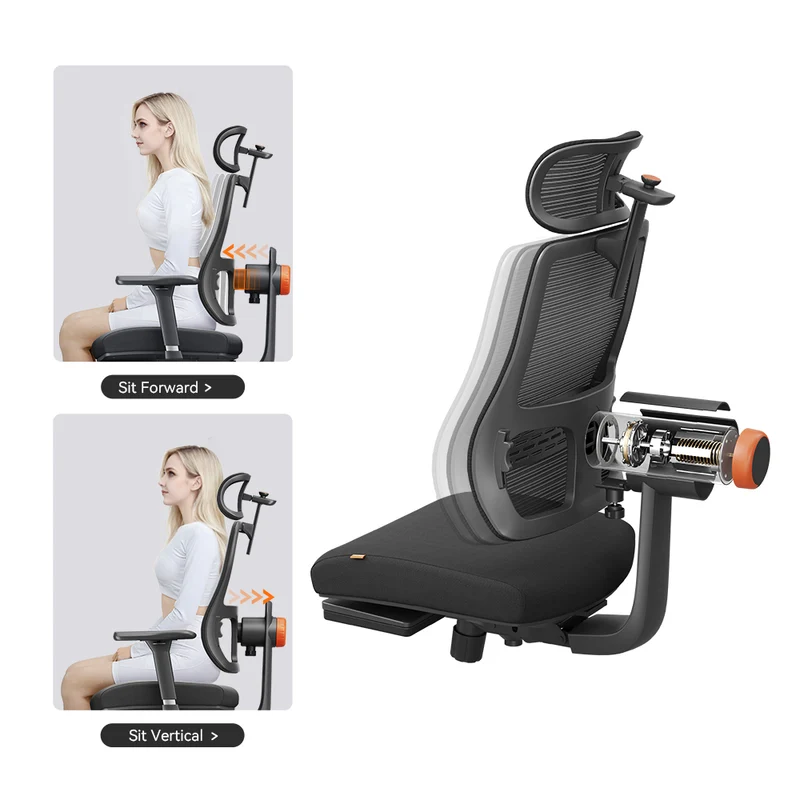 NEWTRAL Magic H-BPRO Ergonomic Office Chair-Black
