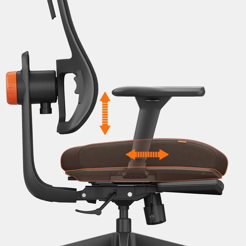 NEWTRAL Magic H-BP Ergonomic Office Chair with Auto-following Lumbar Support-Black