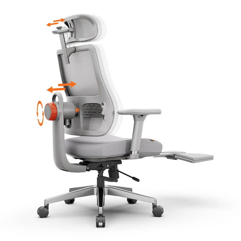 NEWTRAL Magic H-GPRO Ergonomic Office Chair with Auto-following Lumbar Support-Grey