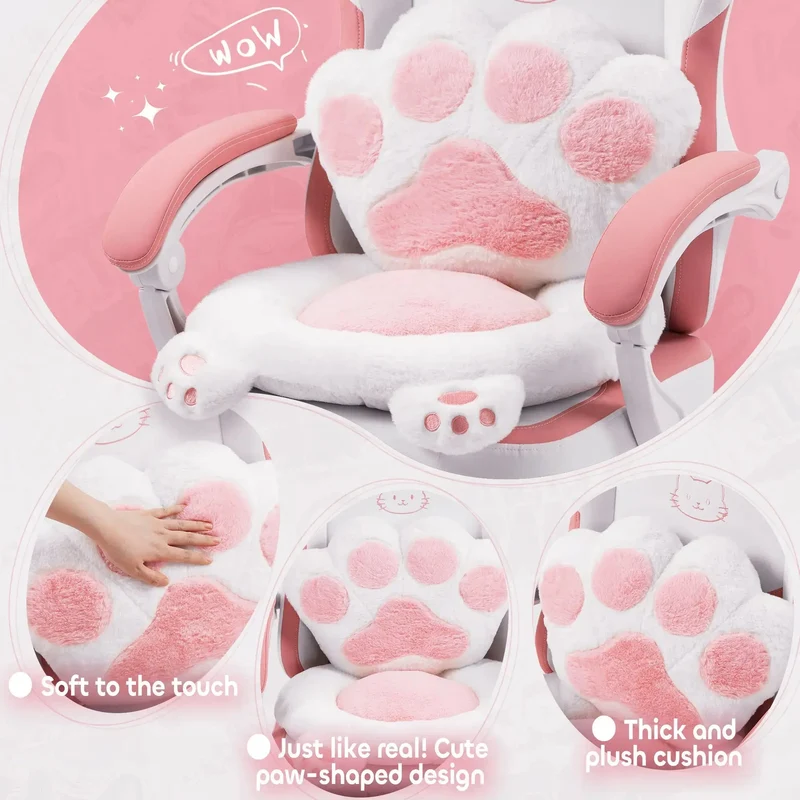 Dowinx Cat Paw Series LS-66D52 White-pink