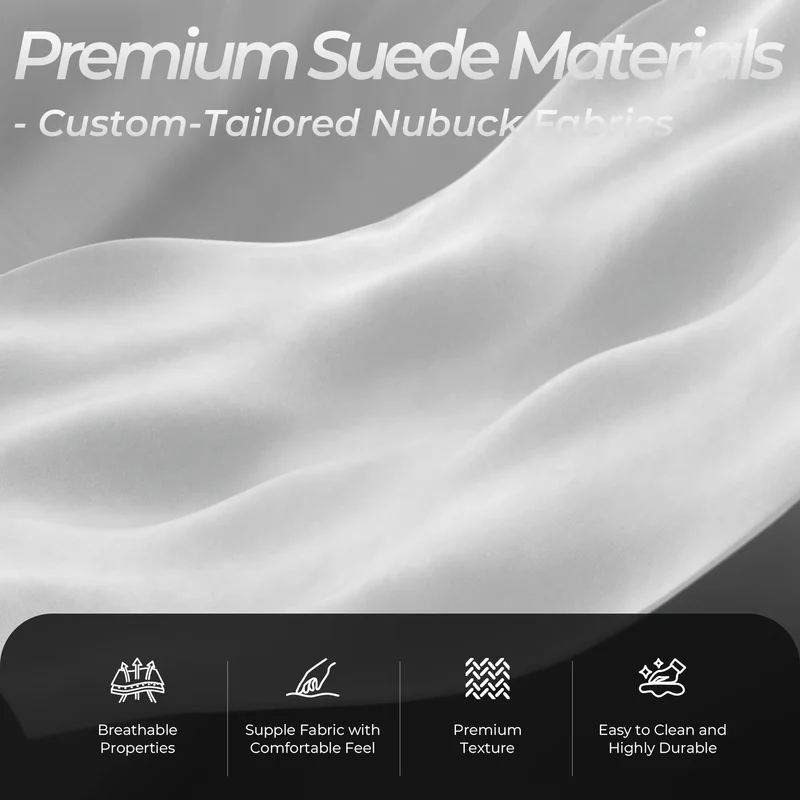 Dowinx Luxury Series Suede LS-66D68A White