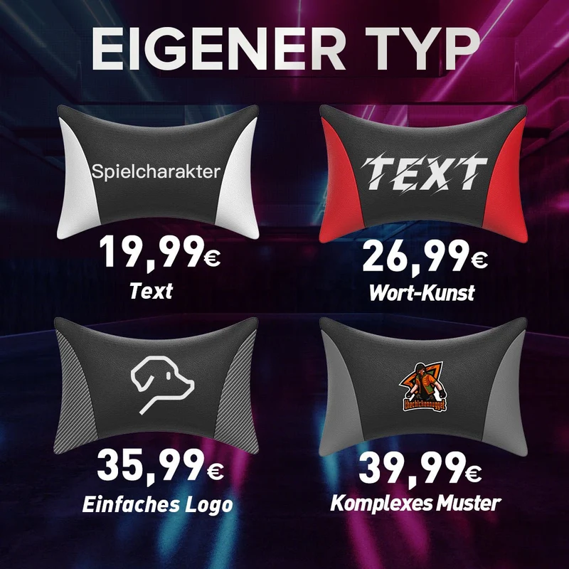 GTplayer Kopfstütze anpassen
