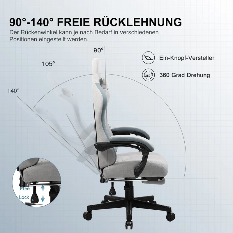Fußstütze Serie LR002