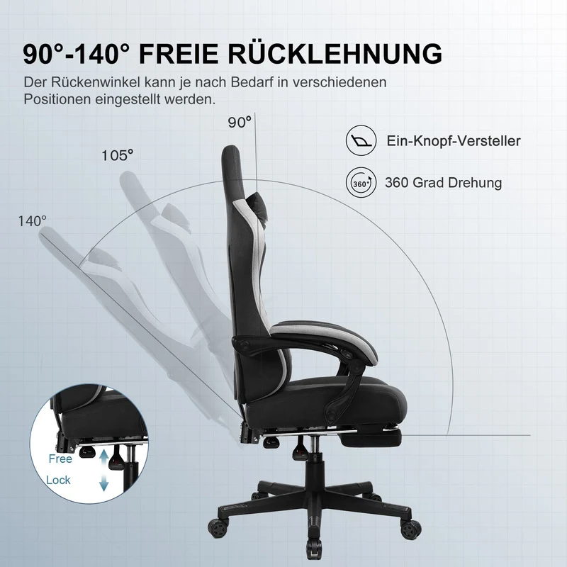 Fußstütze Serie LR002