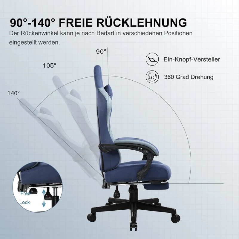 Fußstütze Serie LR002