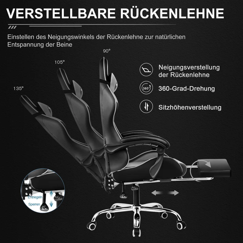 Fußstütze Serie GT800A
