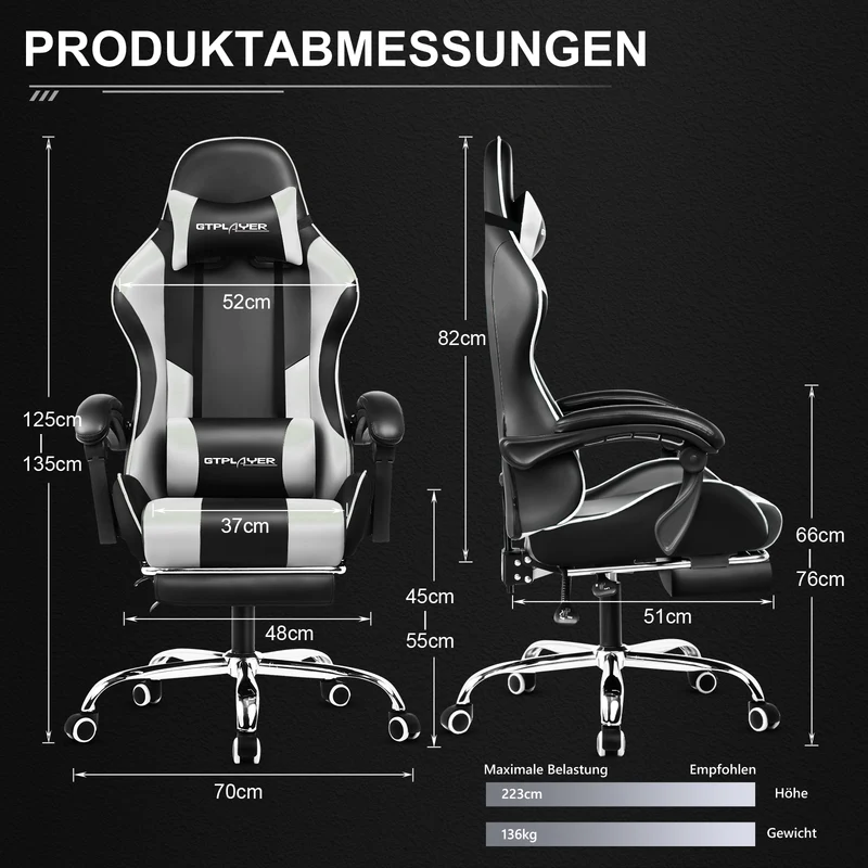 Fußstütze Serie GT800A