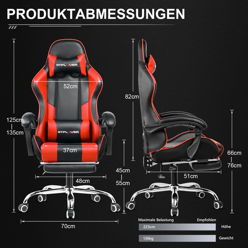 Fußstütze Serie GT800A