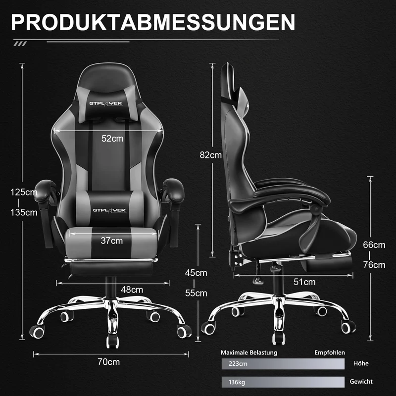 Fußstütze Serie GT800A