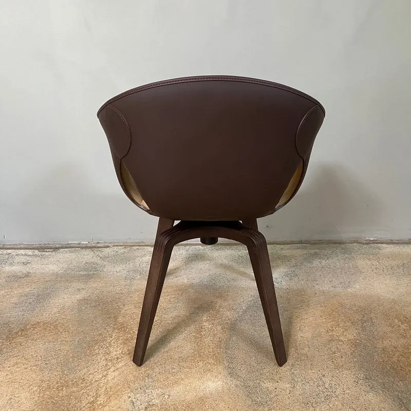 Poltrona Frau / Ginger / Komplettset 4 Stühle