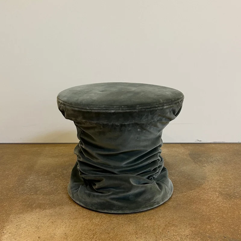 Walter Knoll / Bellows 222-H1 / Hocker Smoke