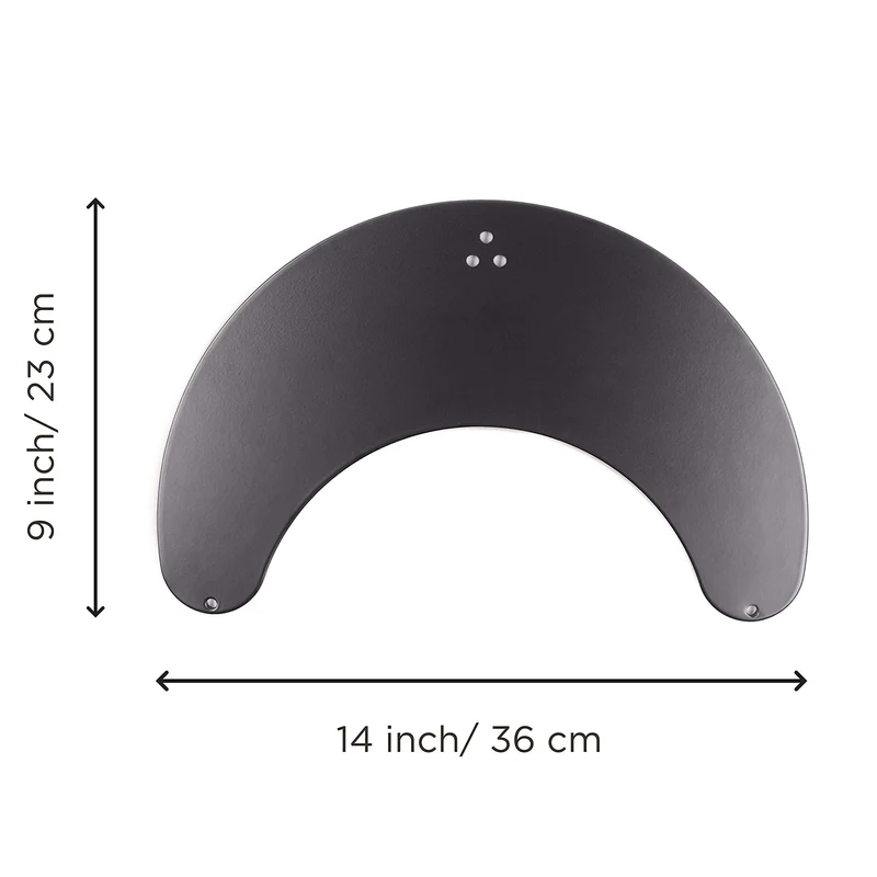 Duronic DM25 Stand Standfuß für Monitorhalterung | Kompatibel mit DM15 DM 25 DM35 DM453 | Monitorhalterung Basis für Schreibtisch | Alternative zur Tischklemme