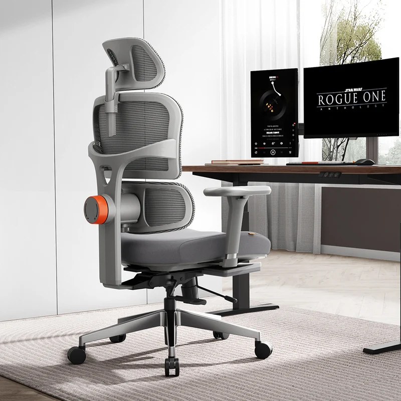 NEWTRAL NT002 Ergonomic Home Office Chair with Auto-following Lumbar Support-Grey