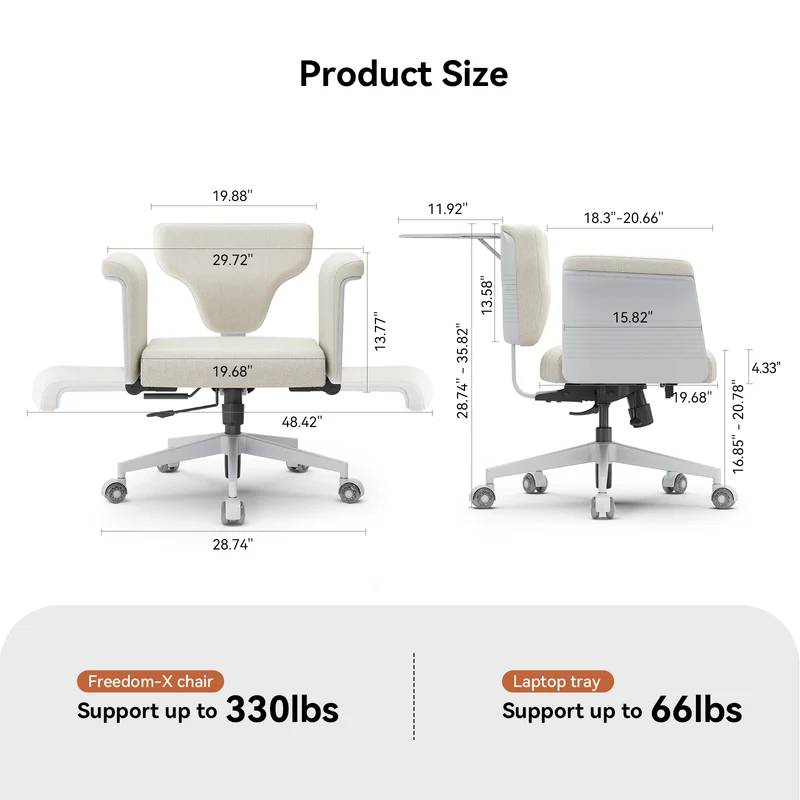 Freedom-X Multi-Posture Pro Chair | with Armrest
