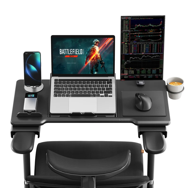 NEWTRAL Standard Laptop Table – Universal T-Armrest Compatible