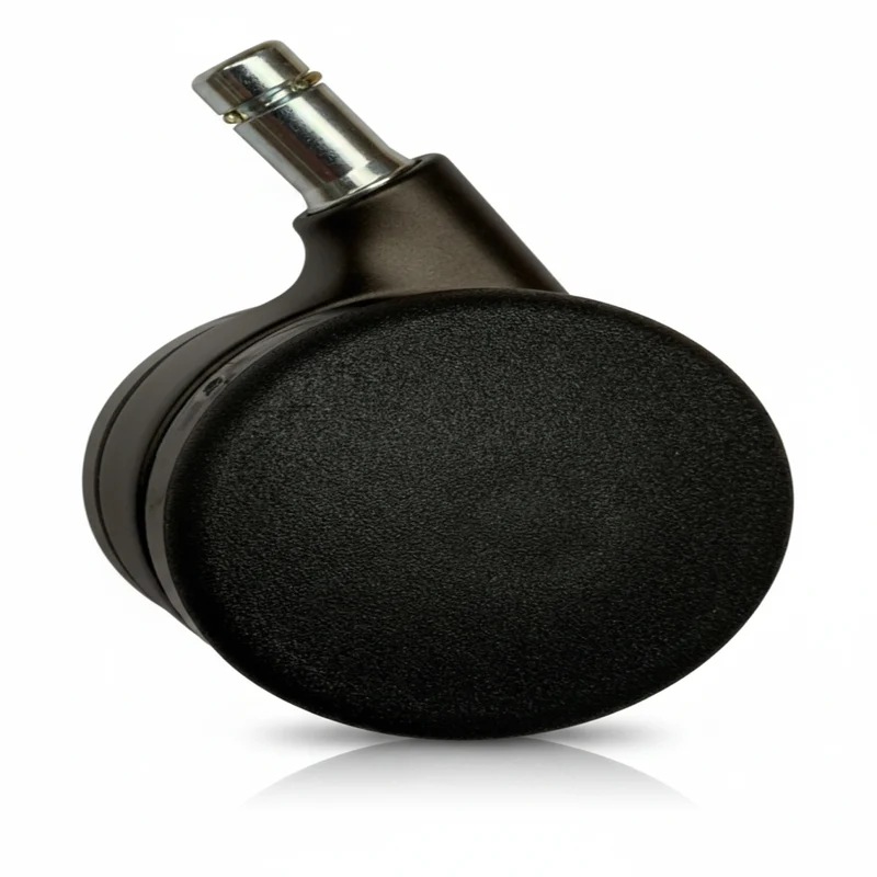 ROLLEN-SET / WALTER KNOLL / Leadchair Executive (Soft) / Doppelrolle pulverbesch. bronze/ harte Rollen