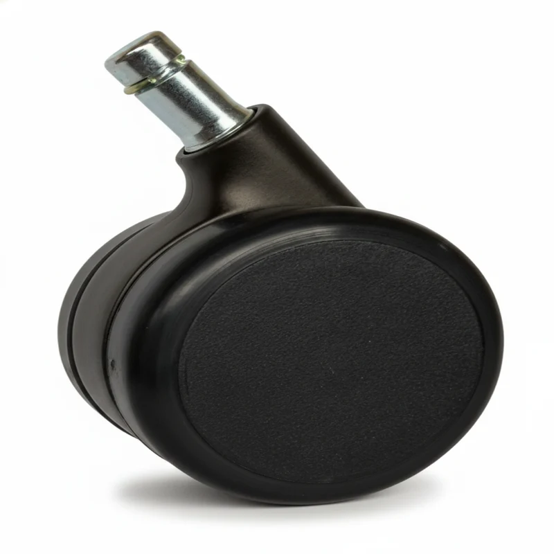 ROLLEN-SET / WALTER KNOLL / Leadchair Executive (Soft) / Doppelrolle pulverbesch. bronze/ weiche Rollen