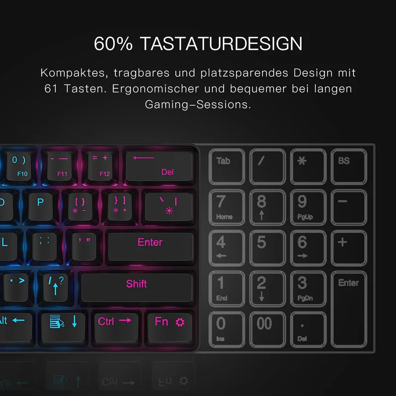 Mechanische Gaming-Tastatur // GT882