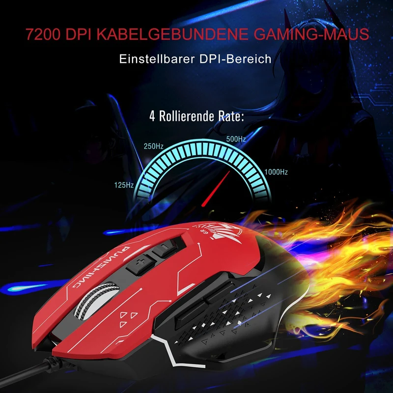 GTPLAYER X PUNISHING: GRAY RAVEN SERIES SPEZIELLE GAMING-MAUS