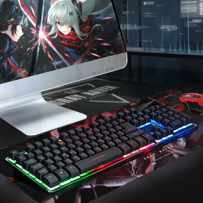 GTPLAYER X PUNISHING: GRAY RAVEN SERIES GAMING-TASTATUR-PAD