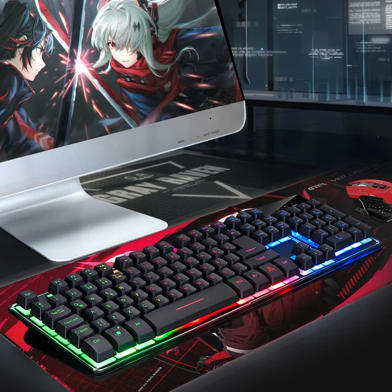 GTPLAYER X PUNISHING: GRAY RAVEN SERIES GAMING-TASTATUR-PAD