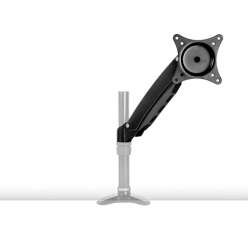 Duronic DML5S1 Kompletter Monitorarm | kompatibel mit DM55 Monitorhalterungen | Tischhalterungen | Vertikale On-the-Fly-Einstellung | Ermöglicht das Hinzufügen von Bildschirmen oder Zubehör