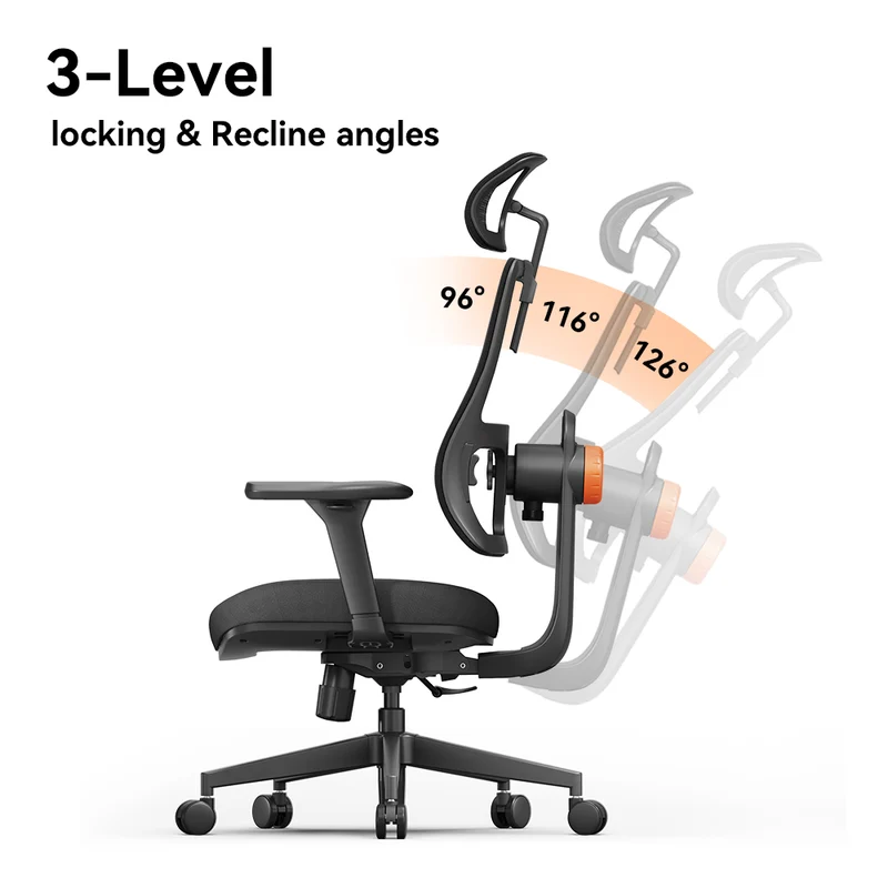Magic H003 Ergonomic Office Chair with Auto-following Lumbar Support