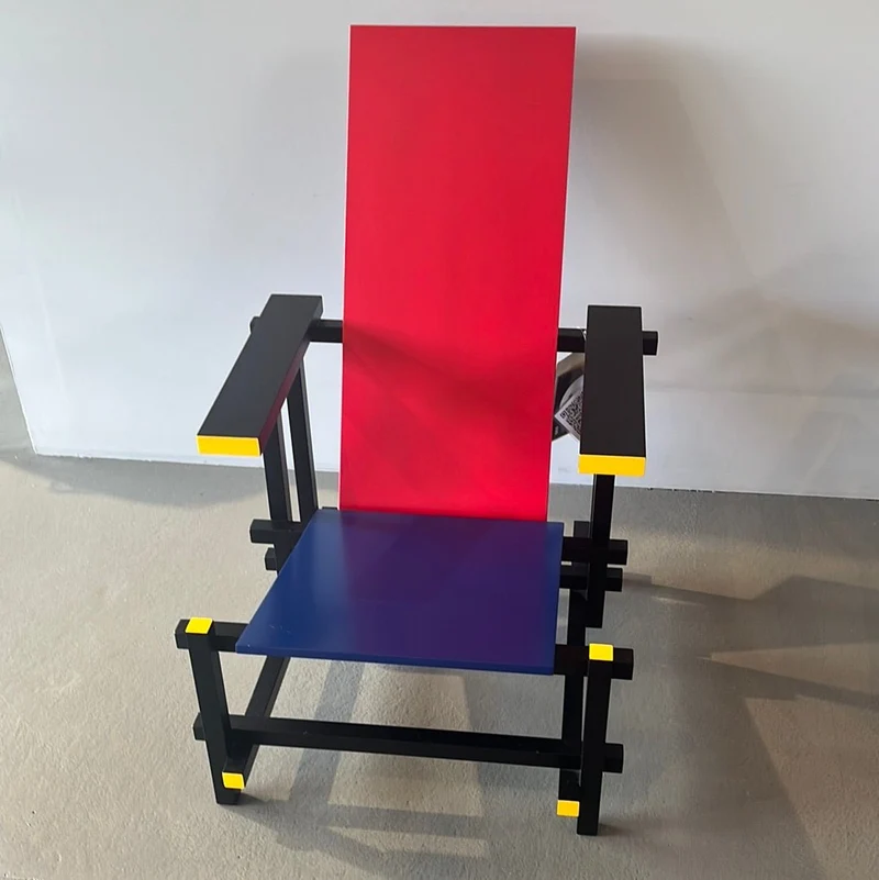Cassina / Red & Blue / Sessel