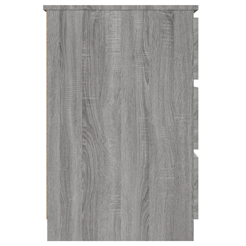 vidaXL - Schreibtisch Grau Sonoma 140x50x77 cm Holzwerkstoff