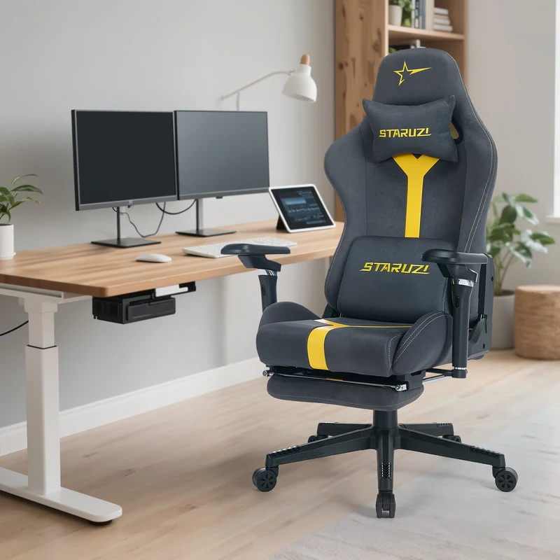 Gamingstuhl Armlehnen: 6D Multidirektionale Einstellung für Flexibilität