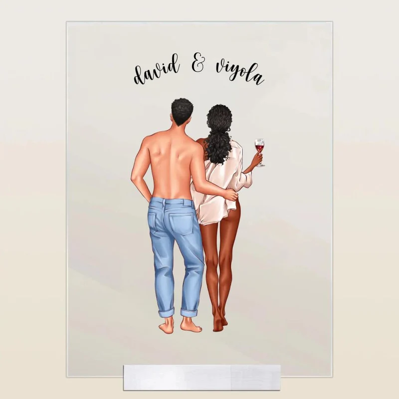 Valentines Day Gift, Personalised Couple Print, Couples Gift, Boyfriend Girlfriend Print, Gift for Him, Anniversary Gift