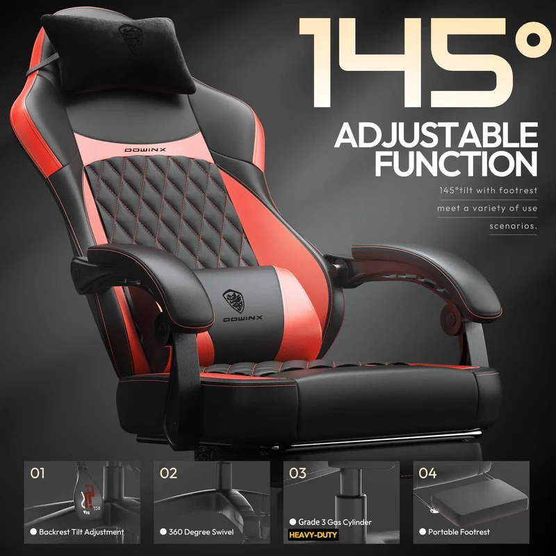 Dowinx Classic Series LS-6650A (Black-Red)