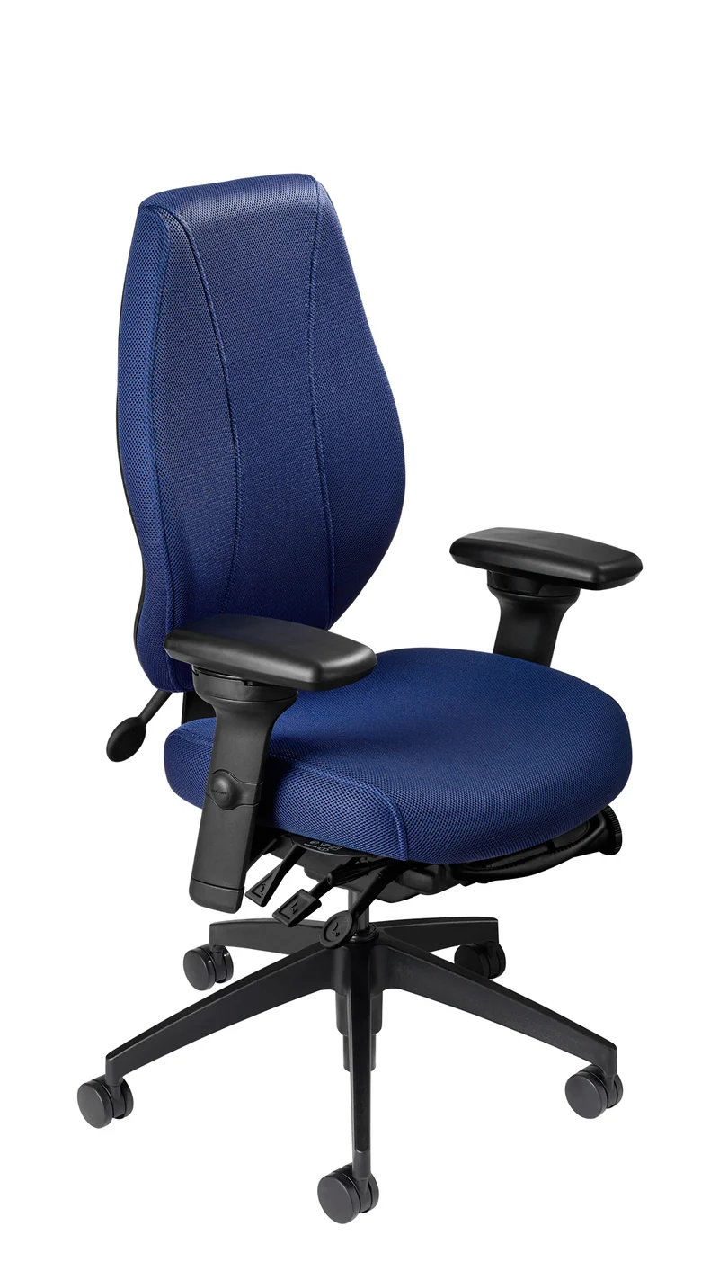 airCentric 2 with Multi Tilt Mechanism, Midnight Black Frame, AirKnit Royal Upholstery