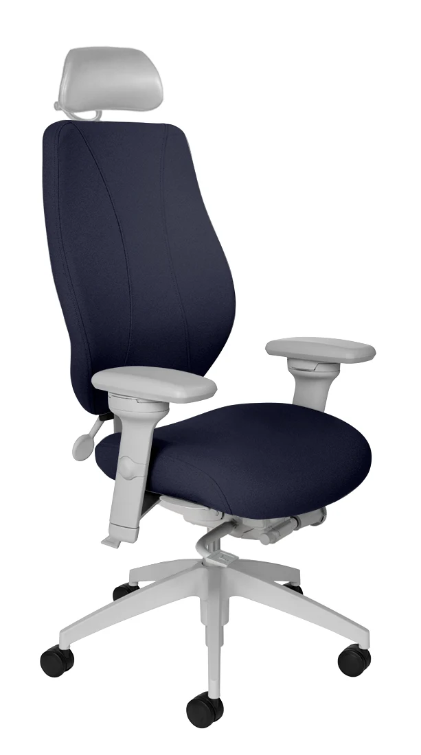 tCentric Hybrid with Upholstered Backrest and Seat Light Grey